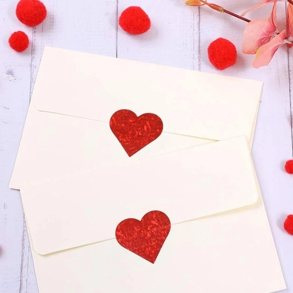 NWT Red Heart Sticker Roll of 500! - Picture 4 of 5